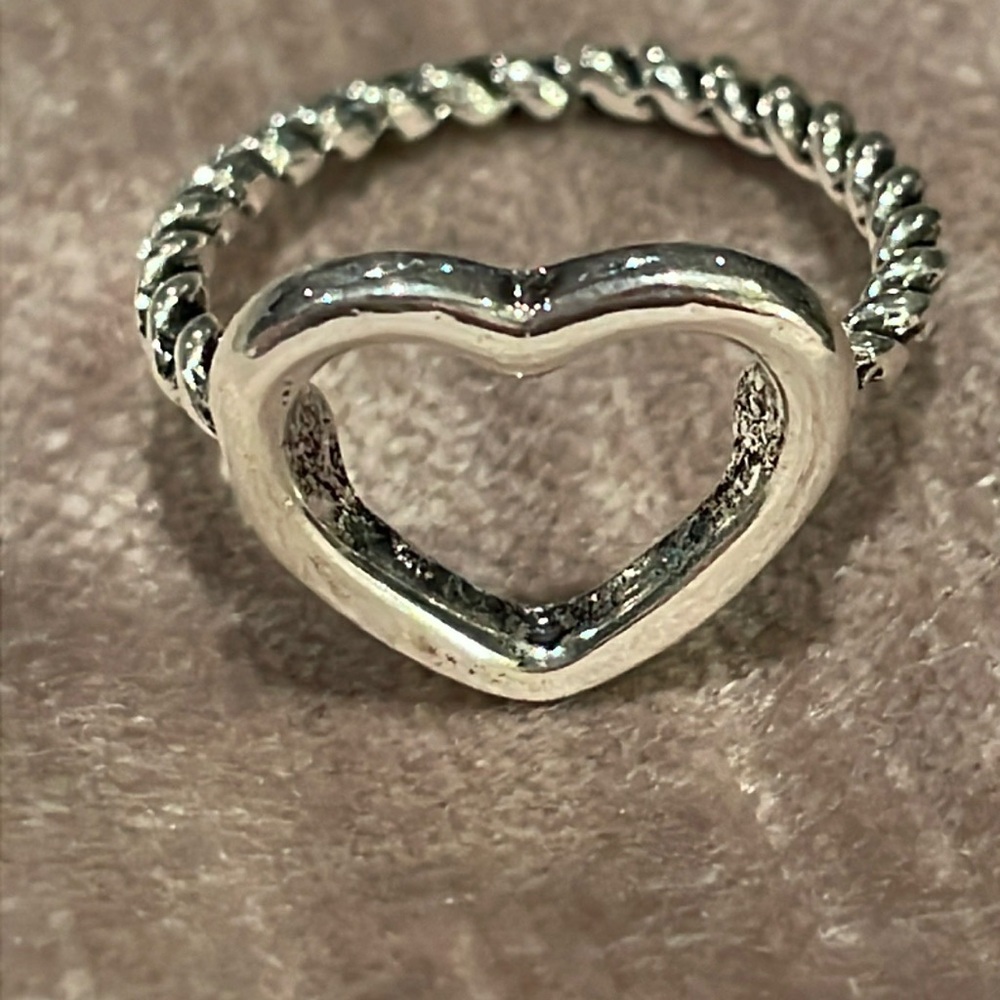 6 for $10 Open Heart Ring 4.25